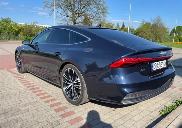 Audi A7 cena 209000 przebieg: 31000, rok produkcji 2019 z Wrocław małe 742